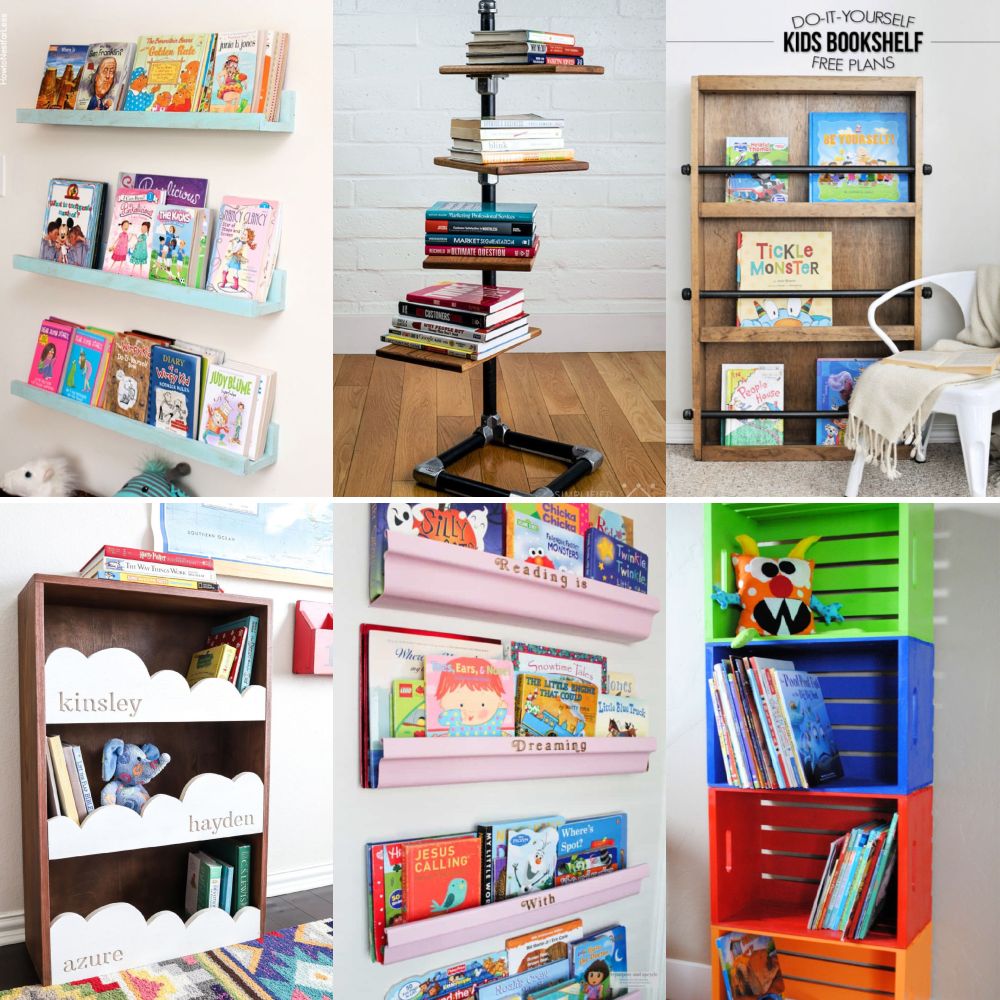 Easy and Colorful DIY Shelf Decor Ideas for Your Bookcase 